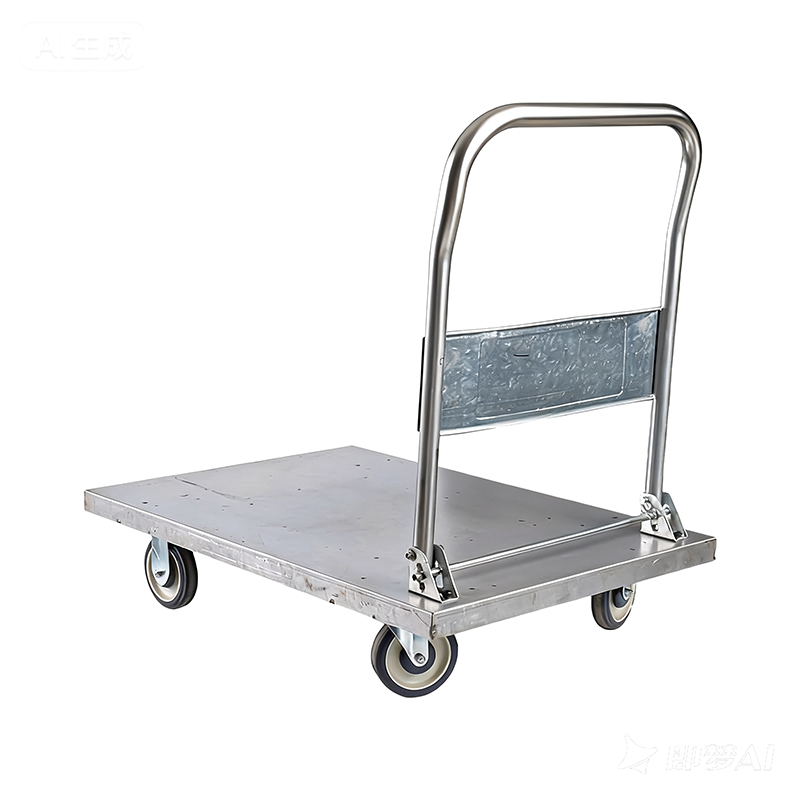 Teška čelična kolica, teretna kolica, transporter, kućna ravna kolica, prijenosna prikolica, sklopiva mala kolica, ručna kolica